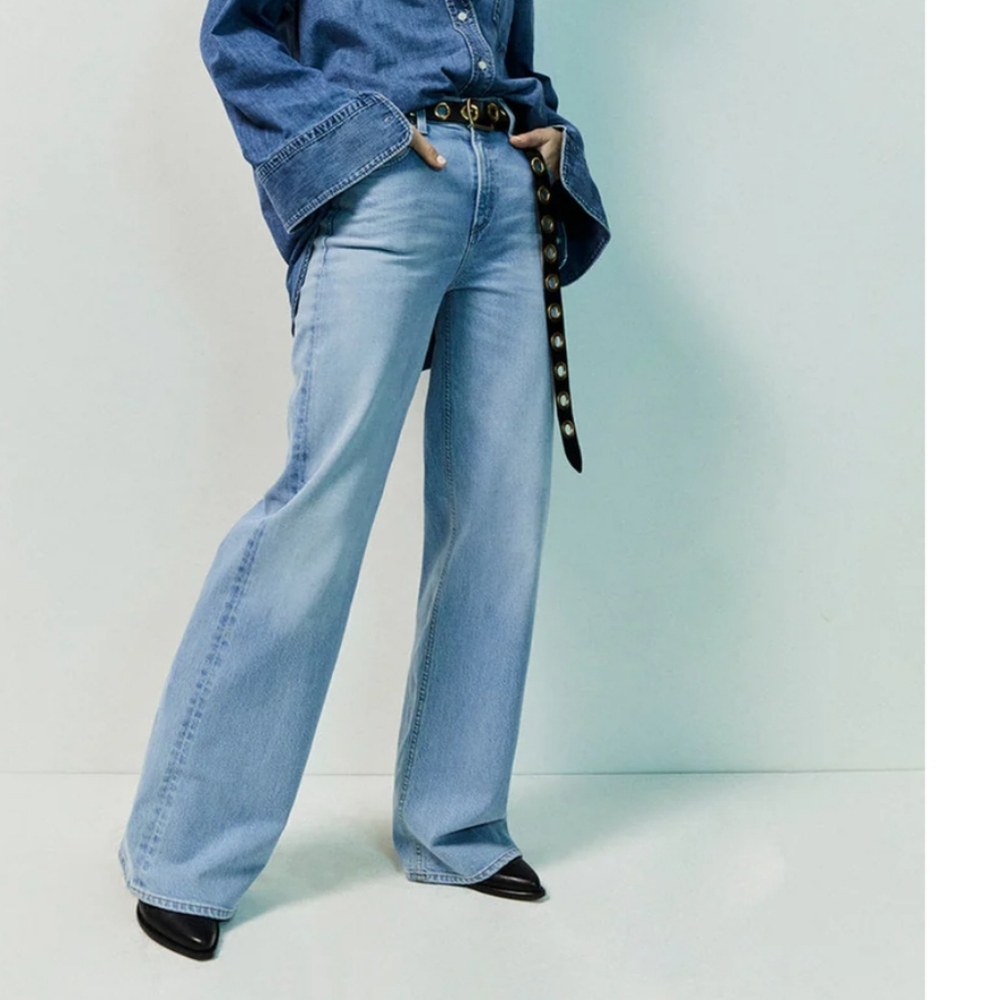Citizens Of Humanity Loli Mid Rise Baggy Jean In Neroli